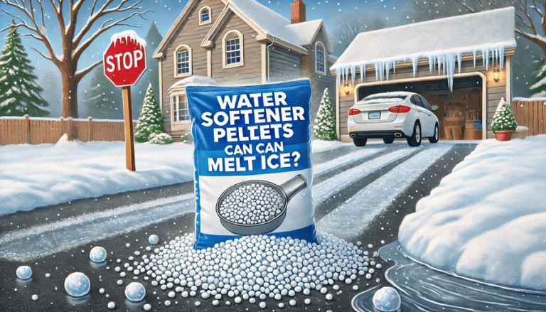 Can Water Softener Pellets Melt Ice